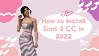 How to Install Sims 3 Mods/Custom Content in 2022! screenshot 3