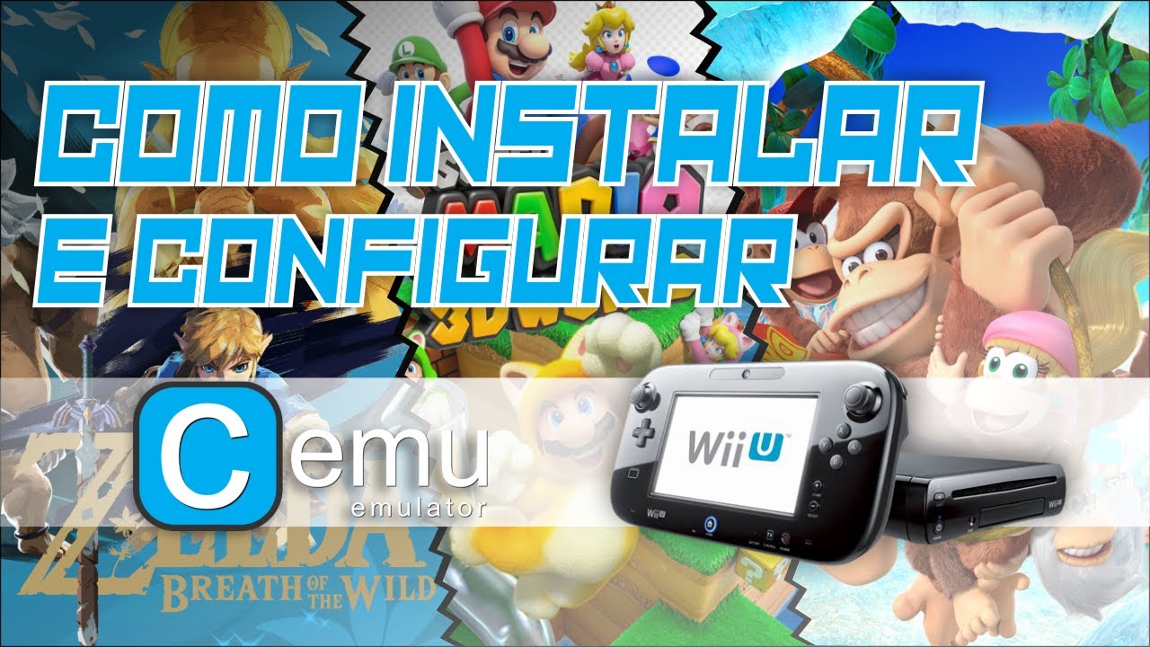 Emulador Cemu Nintendo WII U Brasil