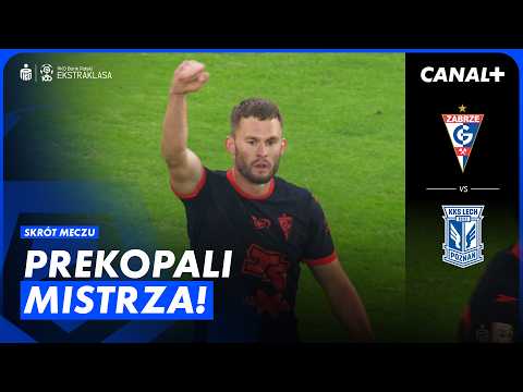 Wicemistrz Bije Mistrza! Dublet Prekopa Prosto z Ławki! Górnik – Lech, Skrót Meczu