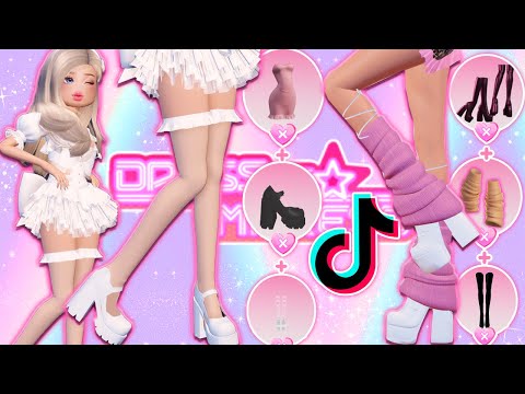 Testing Top TikTok Outfit Hacks In Dress To Impress