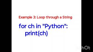 Looping in python (for loop)