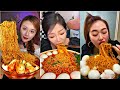 Korean Spicy Noodles 먹방 스파이스트 누들 먹방 도전 너무 많이 먹방 먹방 Noodles