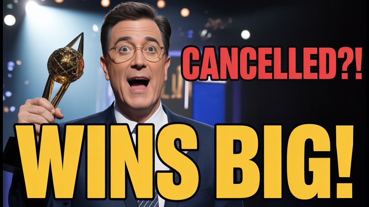 ‘Late Show With Stephen Colbert’ Wins Award Amid Cancellation