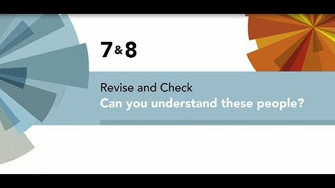 English File 4thE - Upper Intermediate - Revise and Check 7 & 8