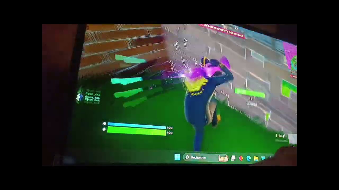 video mode recharge fortnite