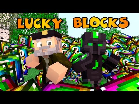 Minecraft: CARA-BURGER!! c/ sTaXx | Spiral Lucky Blocks Epic Race