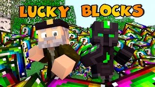 Minecraft: CARA-BURGER!! c/ sTaXx | Spiral Lucky Blocks Epic Race