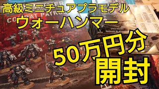 高級ミニチュアプラモデル ウォーハンマー 50万円以上 開封 新製品もあるよ。 東京蒲田 カードショップ プラモ屋 店長