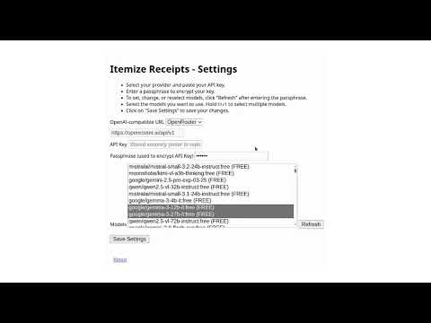 Itemize Receipts video preview 2