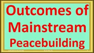 ©2025 04 03 Dr Rey Ty Outcomes of Mainstream Peacebuilding and Livelihood Development Peacebuilding @reyty2
