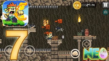 Dan The Man: Gameplay Walkthrough Part 7 - Stage 8-2-2 Completed! (iOS, Android)