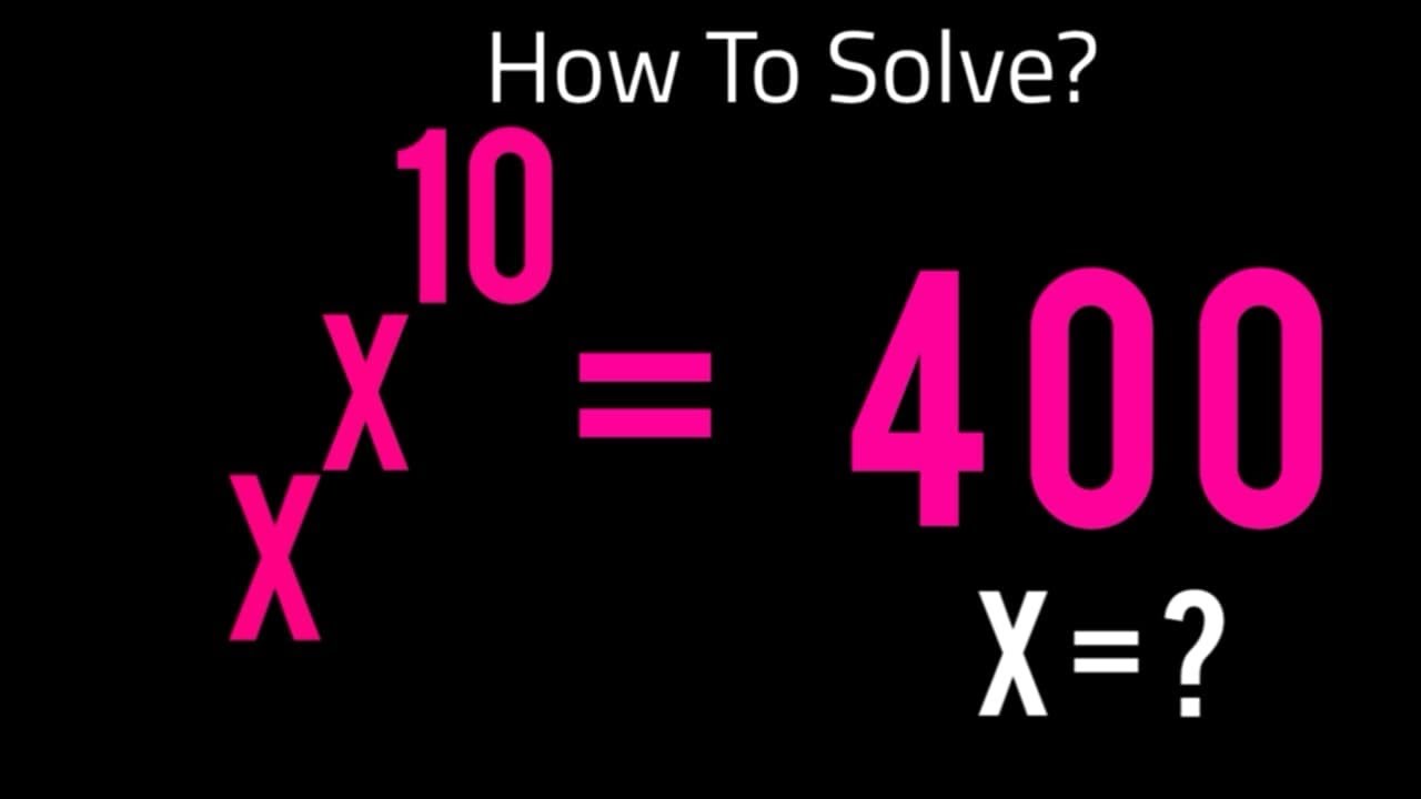 Algebra Problem ️ - YouTube