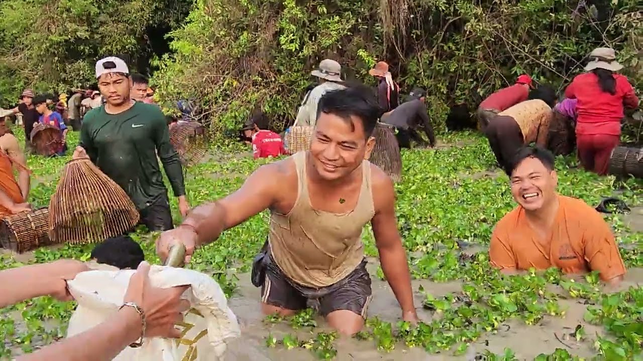 Cambodians Celebrate Ancient Fishing Traditions | Annual Community Fishing Ceremony