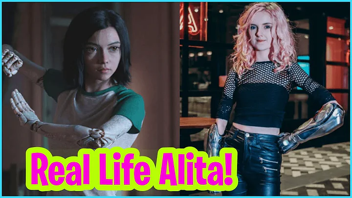REAL LIFE Alita! Tilly Lockey. (Alita: Battle Angel)