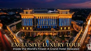 Inside the World's Most Luxurious Hotel — Full AI Architecture Tour (White &amp; Gold Palace)