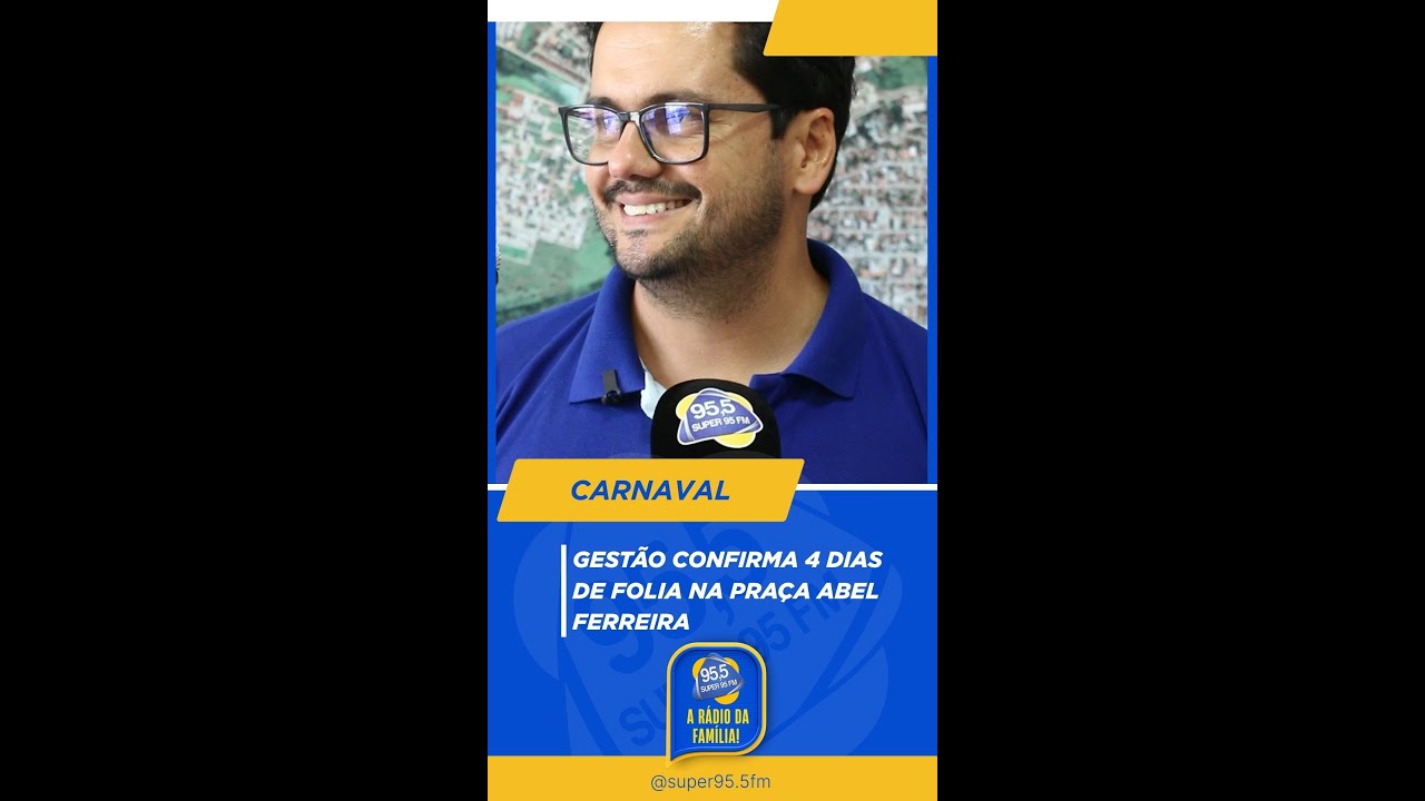 CARNAVAL | Gestão confirma 4 dias de folia na Praça Abel Ferreira