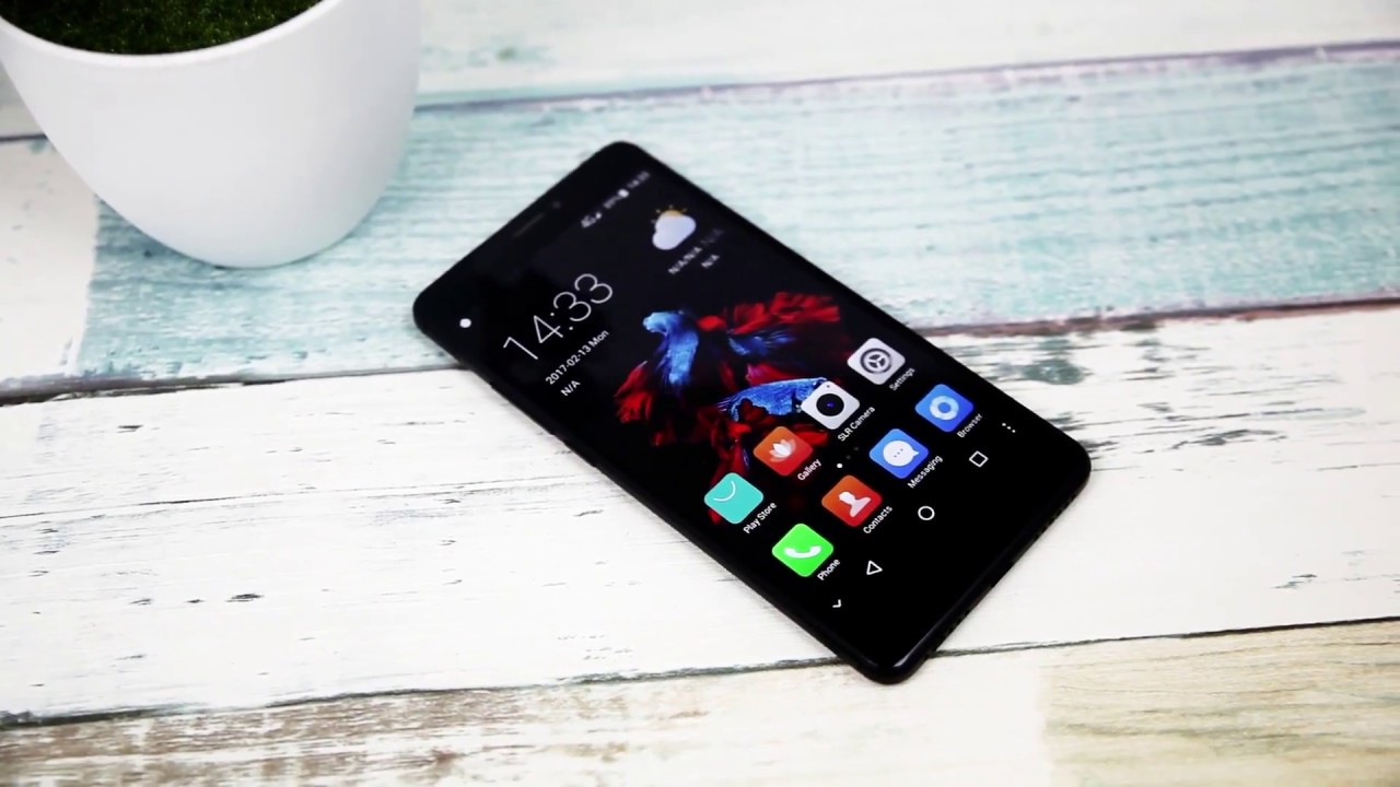 BLUBOO Dual vs iPhone 7 Plus vs One Plus 3T Display performance