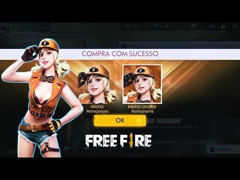 comprei-a-nova-personagem-misha!!-(free-fire-battlegrounds)🔫