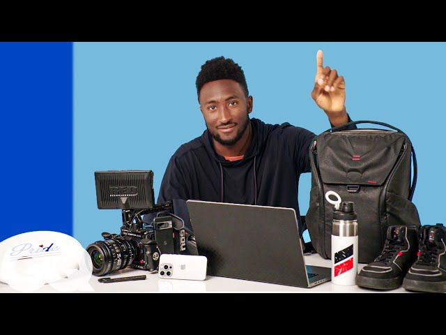 10 Things Marques Brownlee Can't Live Without | GQ class=