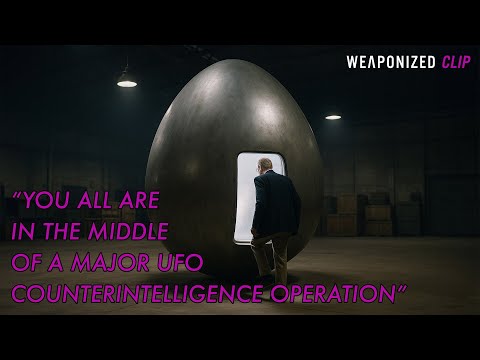 “You all are in the middle of a major ufo counterintelligence operation” : WEAPONIZED #96 CLIP