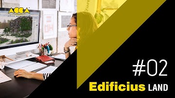 Complete Edificius LAND training course -Lesson 2 - Example: modelling yard, street, swimming pool