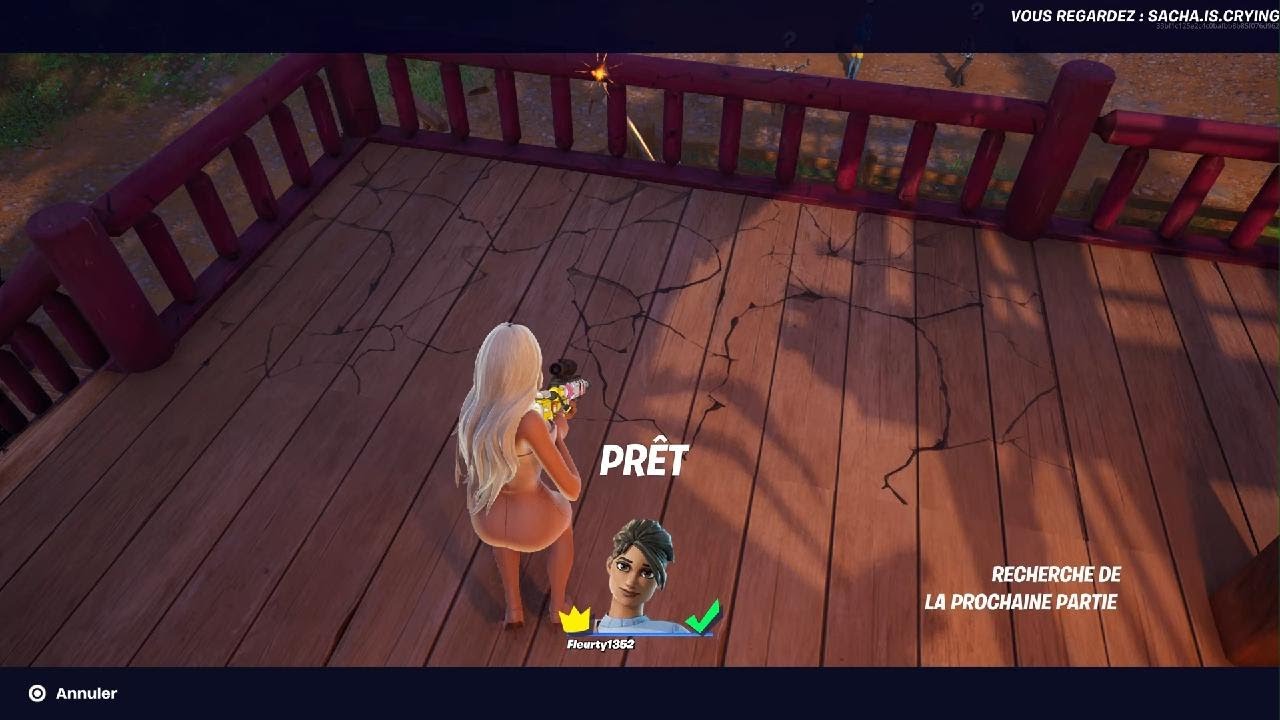 Petite game sur fortnite avant l'evenement