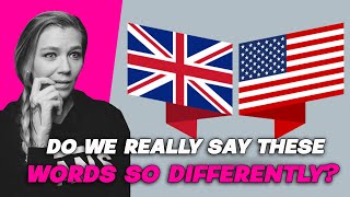 AMERICAN REACTS TO AMERICAN VS BRITISH ENGLISH | AMANDA RAE