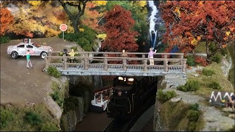 AJS Model Railway N scale layout update #4 - A quick tour of the layout. 11.30.19