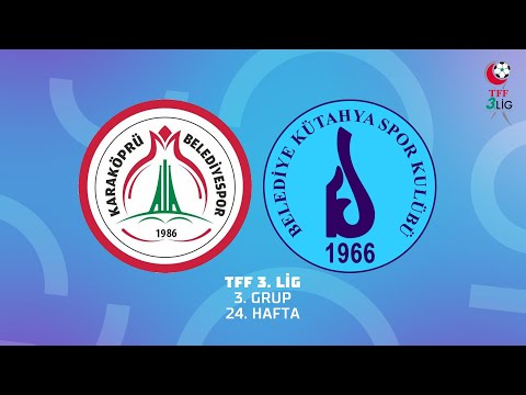 TFF 3. Lig 3. Grup | Karaköprü Belediye Spor - Belediye Kütahyaspor