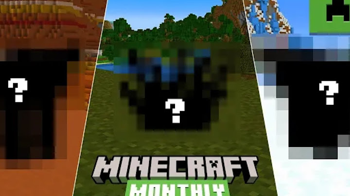 NEW MOB VARIANTS + BUSHY NEWS | MINECRAFT MONTHLY