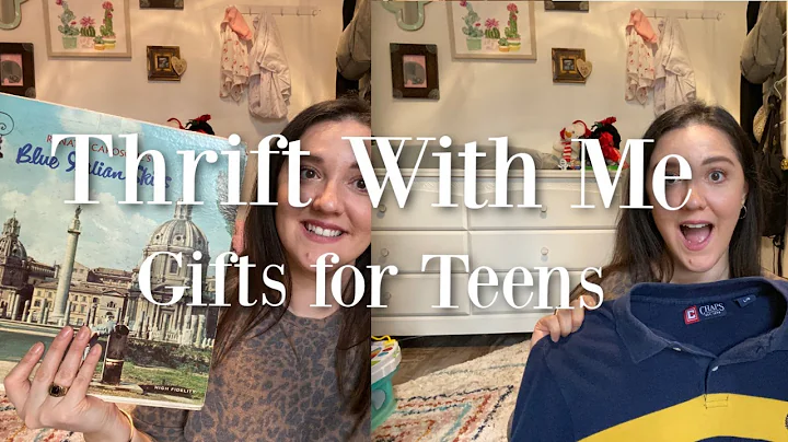 Thrift With Me | Christmas Gift Ideas | Gift Ideas for Teens | Goodwill | Thrift Gift Guide