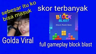 Da Viral No Pw Full Gameplay Block Blast Pusatnya Viral