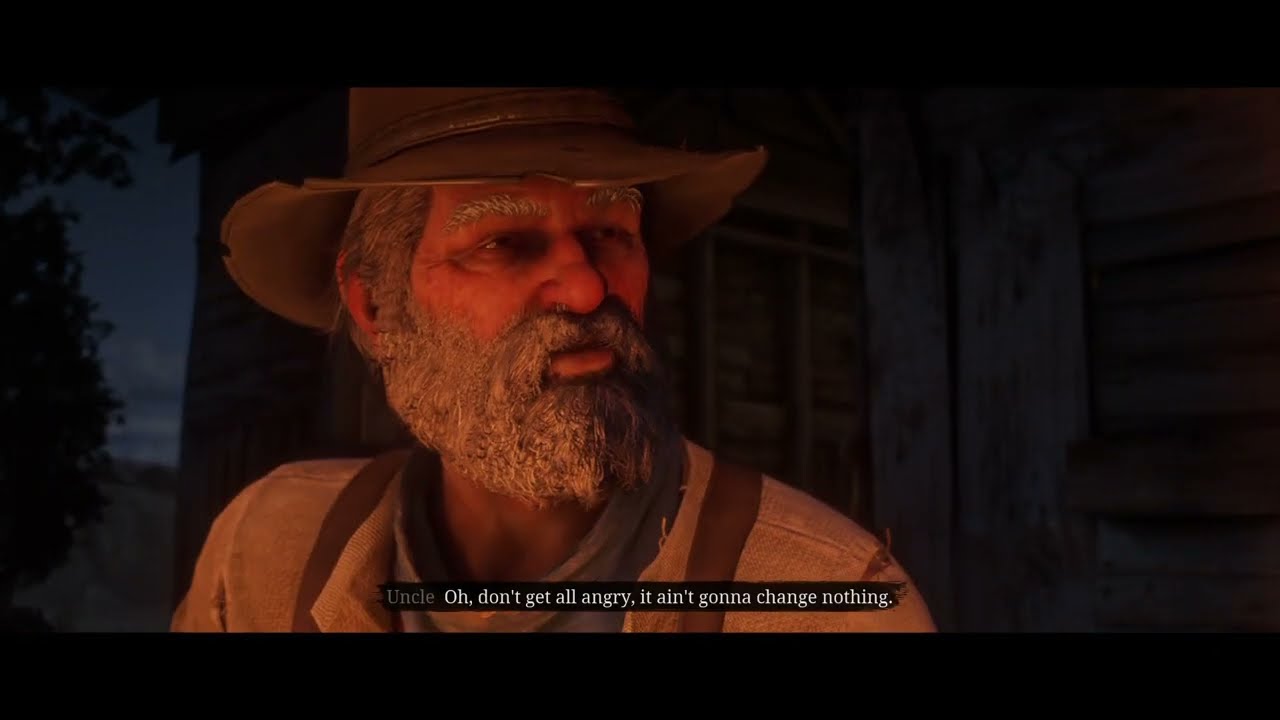 Red Dead Redemption 2-Uncle Low Honor Rant