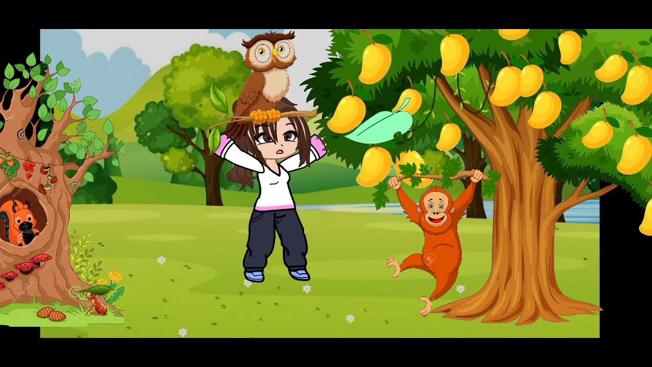 sentado debajo de un mango debajo de un árbol de mango😁gacha - YouTube