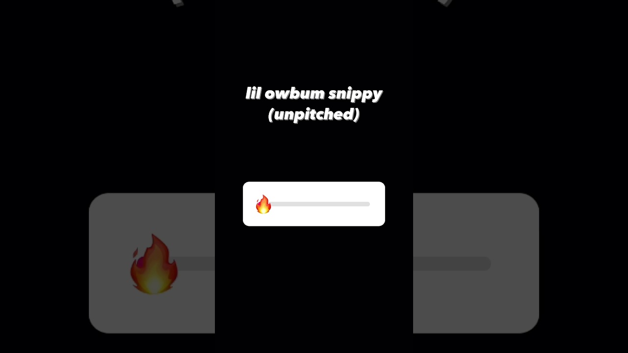 vanity - "lil owbum snippy" [snippet]