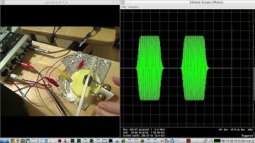 Linux Remote Rig operations using CW with the LInux iambic & straight Key TOUCH KEYERs - HF QSO demo