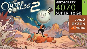 The Outer Worlds 2 | RTX 4070 Super + Ryzen 5 9600X | 1440p