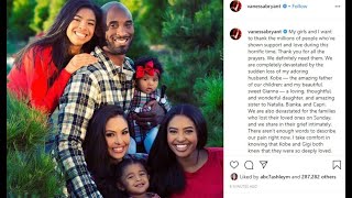 Vanessa Bryant pays tribute to Kobe, Gianna: 'Our love for them is endless'