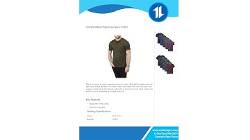 Automatic Datasheets Feature