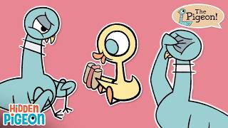 😏 The Pigeon Never Gets To Do Anything! 🐦 | Mo's Musical Theater Sing-alongs | Hidden Pigeon Channel