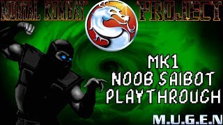 Mortal Kombat Project 4.1 Season 2 Final: MK1 Noob Saibot Playthrough (MUGEN) (1080p 60fps)