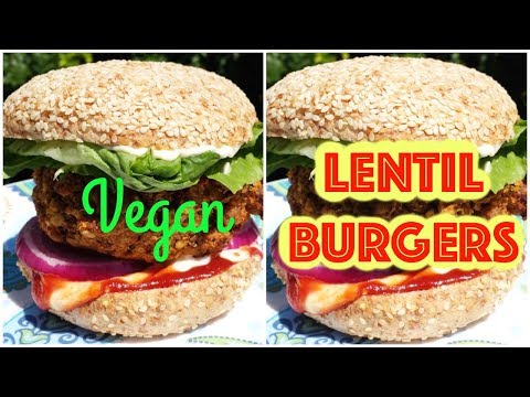 Vegan Lentil Burger Recipe
