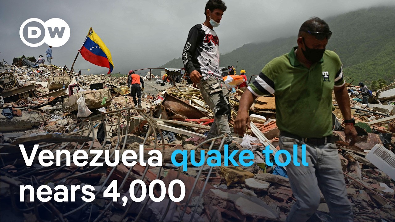 Venezuela earthquake: Families continue desperate search for loved ones | DW News