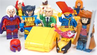 LEGO X-Men '97 | Cyclops | Wolverine | Gambit | Magneto | Professor X | Rogue Lego Minifigures G0221