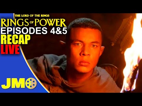 The Lord Of The Rings: The Rings Of Power Series Episodes 4-5 LIVE Breakdown Recap & Review