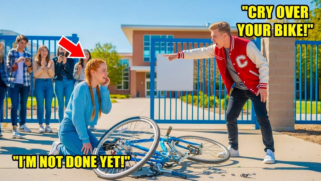 A Bully DESTROYED A Poor Girl’s Bike — She Makes His Car Vanish Overnight