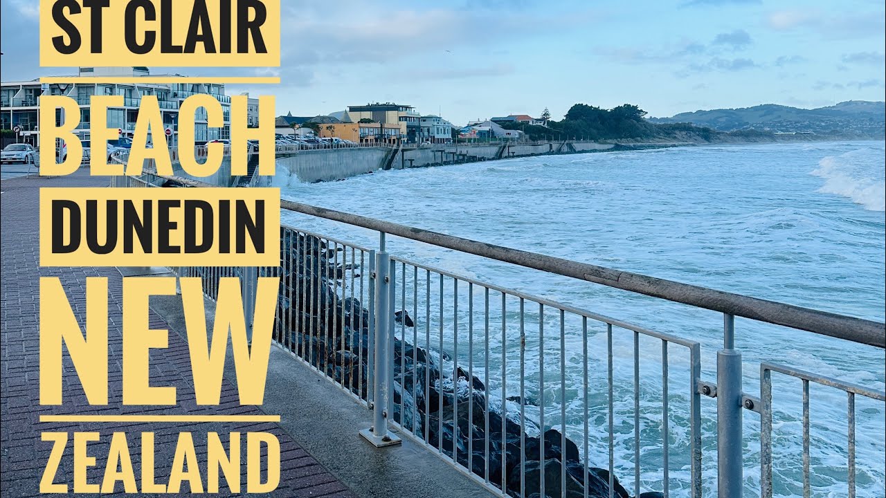 St Clair Beach Dunedin New Zealand