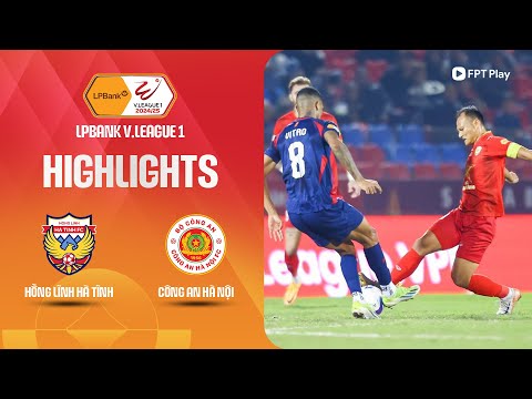 Hong Linh Ha Tinh Cong An Goals And Highlights