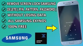 Unlock All Samsung Exynos Without Losing Data | How To Remove Lock Screen Samsung Without Data Loss