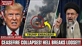 1 MIN AGO: Iran Rejects Ceasefire Again — Trump Fires Back | US Politics